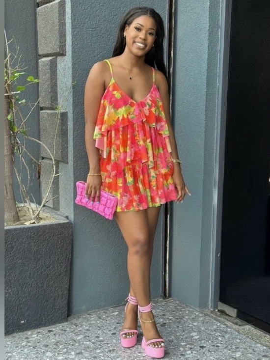 Zara Dresses & Skirts - ZARA PRINTED TULLE DRESS